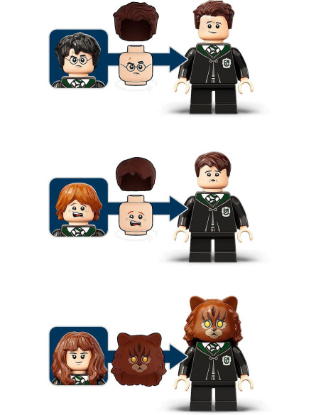 Hogwarts: Mistaking the Many-Faced Potion - Harry Potter™ LEGO 76386