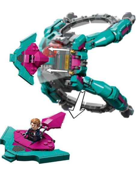 Nová loď Strážcov - Marvel LEGO 76255