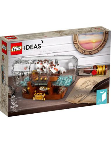 Ship in a bottle - Ideas LEGO 92177
