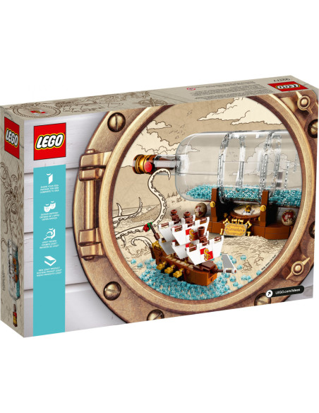 Ship in a bottle - Ideas LEGO 92177