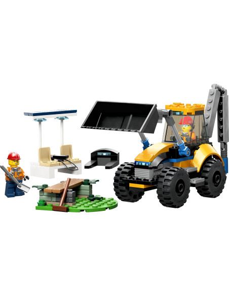 Bagger mit Baggerlader – City LEGO 60385
