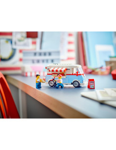 Retro mobile snack bar - Promotional LEGO 40681 2