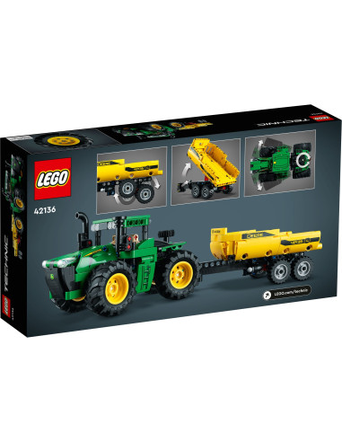 John Deere 9620R 4WD Tractor - Technic LEGO 42136