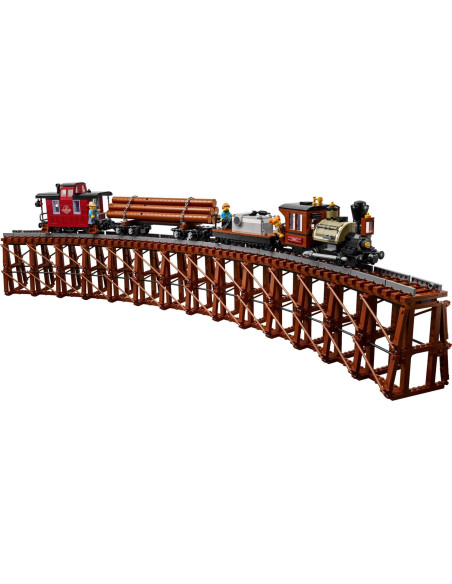 Transporting wood by rail - Bricklink 910035
