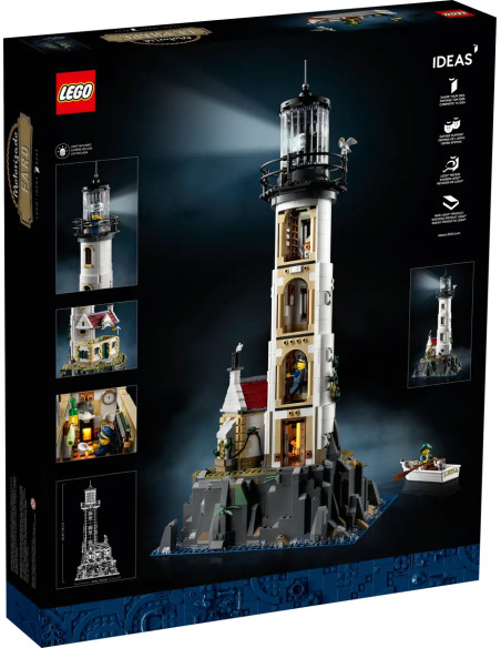Motorized Lighthouse - Ideas LEGO 21335