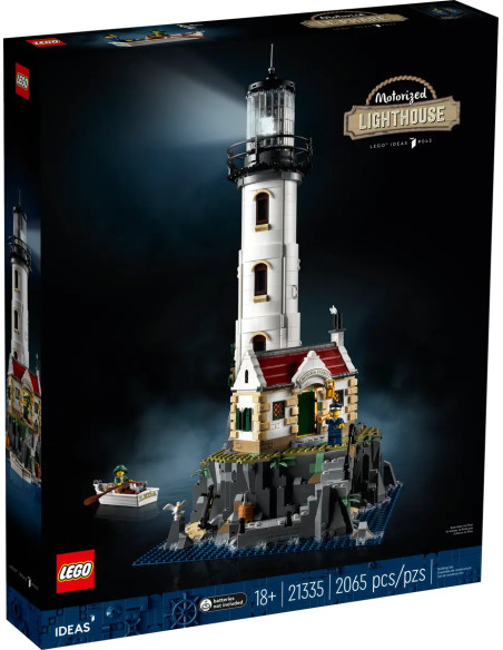Motorized Lighthouse - Ideas LEGO 21335