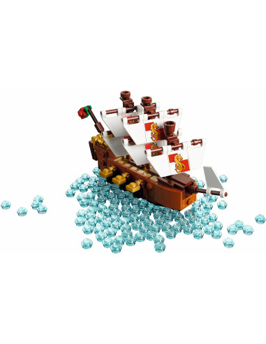 Ship in a Bottle - Ideas LEGO 21313