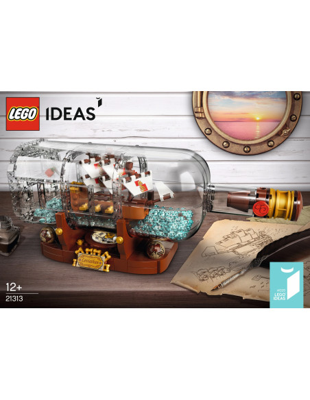 Ship in a Bottle - Ideas LEGO 21313