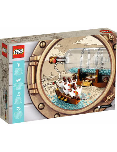 Ship in a Bottle - Ideas LEGO 21313