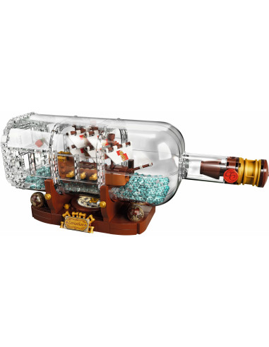 Ship in a Bottle - Ideas LEGO 21313