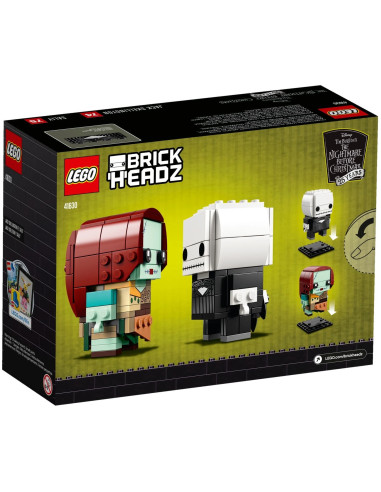 Jack Skellington a Sally - LEGO BrickHeadz 41630