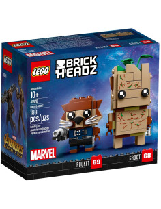 Groot a Rocket – LEGO BrickHeadz 41626