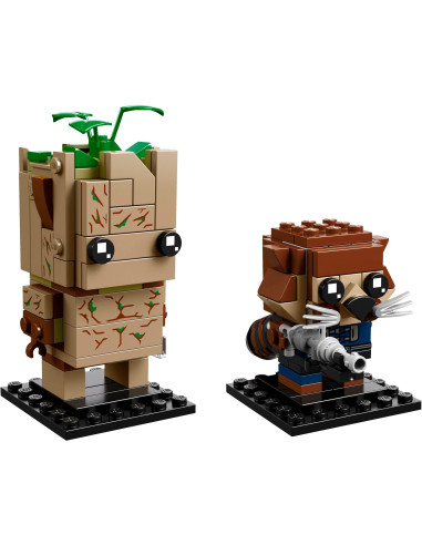 Groot & Rocket - BrickHeadz LEGO 41626