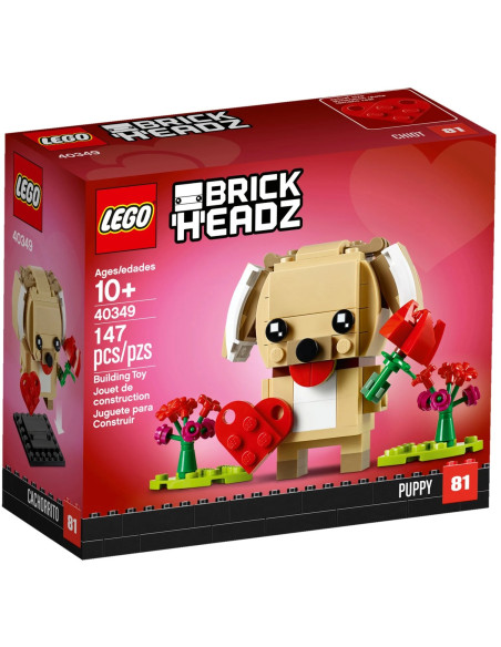 Valentine's Puppy - BrickHeadz LEGO 40349