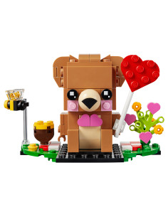 Valentýnský medvídek - BrickHeadz LEGO 40379 2