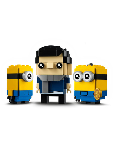 Gru, Stuart, and Otto - BrickHeadz LEGO 40420