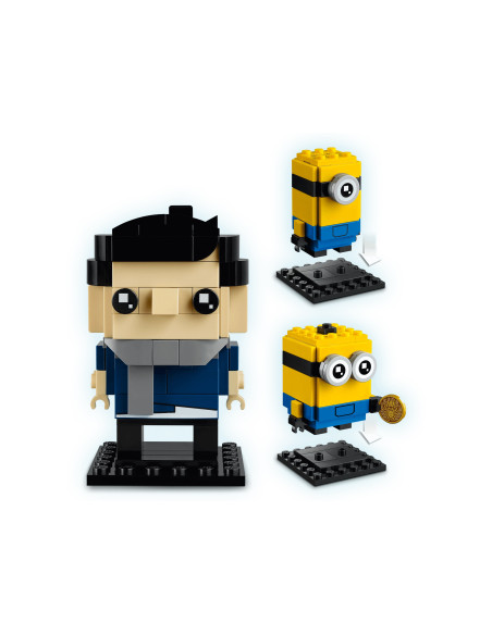 Gru, Stuart, and Otto - BrickHeadz LEGO 40420