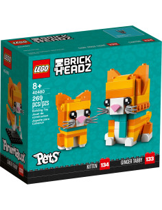 Red Tabby - BrickHeadz LEGO 40480