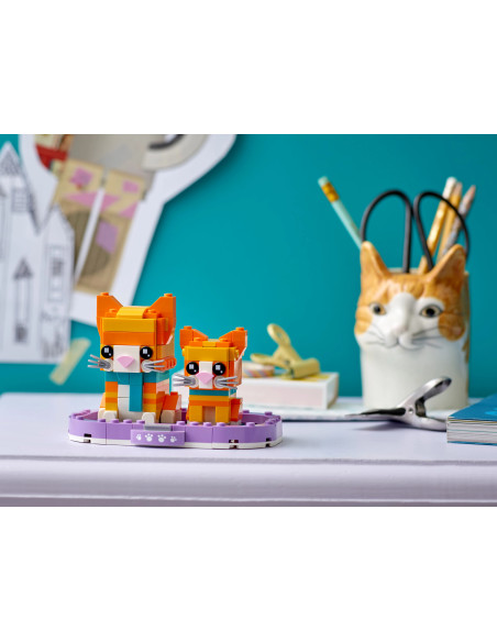 Red Tabby - BrickHeadz LEGO 40480