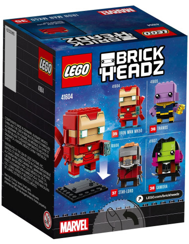 Iron Man MK50 - LEGO BrickHeadz 41604