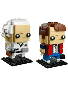 Marty McFly a doktor Brown - BrickHeadz LEGO 41611 2