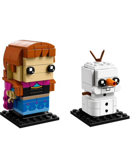 Anna und Olaf – BrickHeadz LEGO 41618