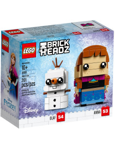 Anna i Olaf - BrickHeadz LEGO 41618