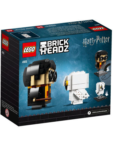 Harry Potter a Hedviga - BrickHeadz LEGO 41615