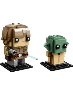 Luke Skywalker a Yoda - LEGO BrickHeadz 41627 2