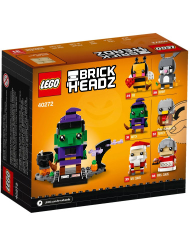 Halloweenska čarodejnica - BrickHeadz LEGO 40272