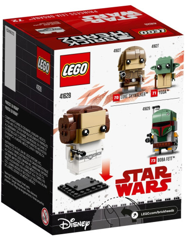 Princess Leia Organa - BrickHeadz LEGO 41628