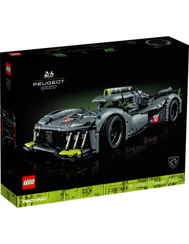 PEUGEOT 9X8 24H Le Mans Hybrid Hypercar - Technic LEGO 42156