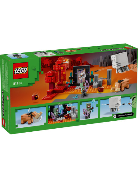 Prepadnutie v portáli do Netheru - Minecraft LEGO 21255
