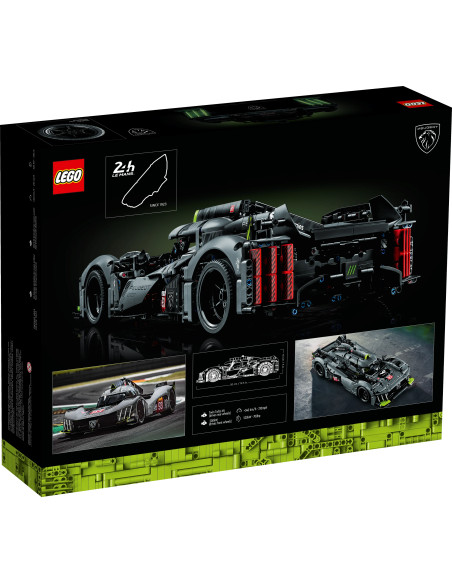 PEUGEOT 9X8 24H Le Mans Hybrid Hypercar - Technic LEGO 42156