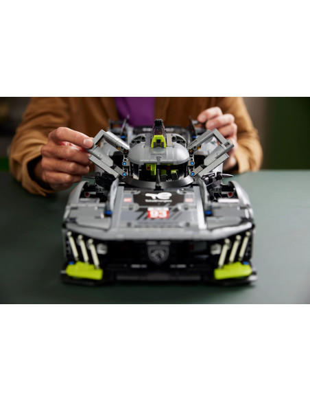 PEUGEOT 9X8 24H Le Mans Hybrid Hypercar - Technic LEGO 42156