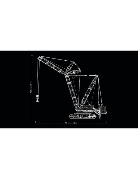 Crawler Crane Liebherr LR 13000 - Technic LEGO 42146