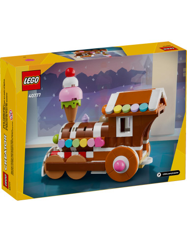 Celebration Series: Decorative Gingerbread Train - Promotional LEGO 40777
