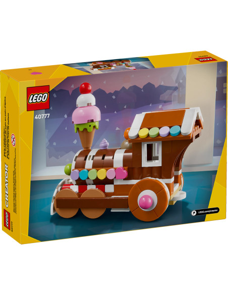 Celebration Series: Decorative Gingerbread Train - Promotional LEGO 40777