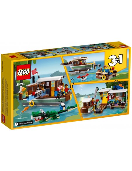Hausboot auf dem Fluss - LEGO 31093