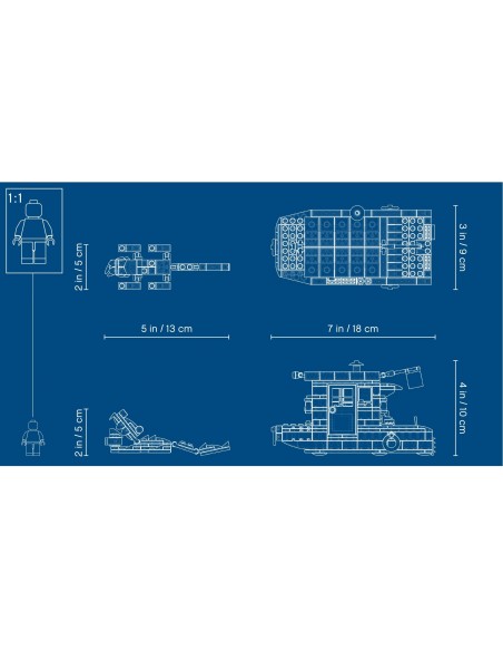 Hausboot auf dem Fluss - LEGO 31093