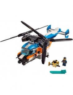 Helicopter with two rotors - LEGO 31096 2