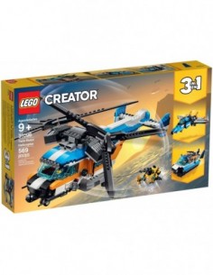 Helicopter with two rotors - LEGO 31096