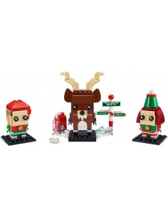 Reindeer, Elf and Elf - LEGO 40353 2