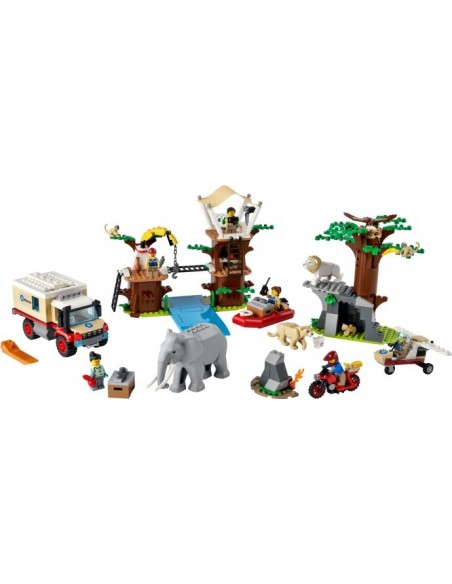 Wildnis-Rettungslager - LEGO 60307