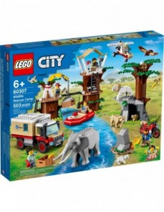Wildnis-Rettungslager - LEGO 60307