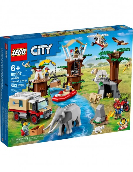 Wildnis-Rettungslager - LEGO 60307