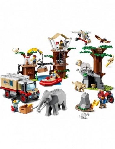 Wildnis-Rettungslager - LEGO 60307