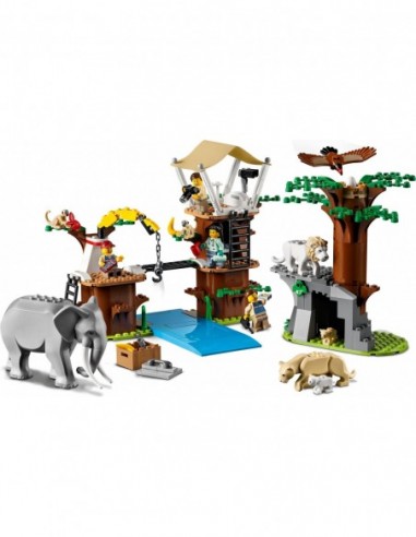 Wildnis-Rettungslager - LEGO 60307