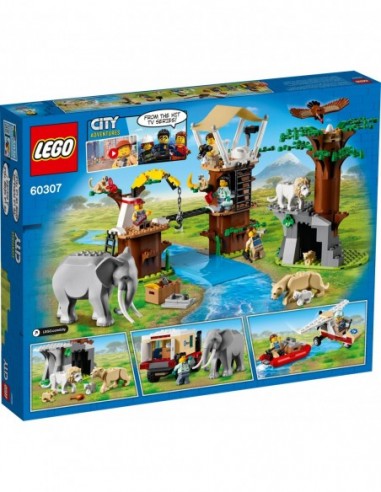 Wildnis-Rettungslager - LEGO 60307