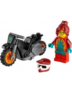 Fire stunt bike - LEGO 60311 2